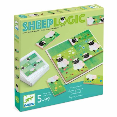 Gra logiczna SHEEP LOGIC / Djeco DJ08473