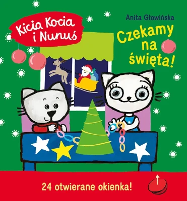 Kicia Kocia i Nunuś. Czekamy na święta! - kalendarz adwentowy / Wydawnictwo Media Rodzina 