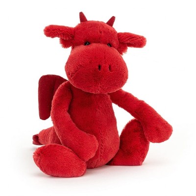 Bashful Czerwony Smok 31cm/ Jellycat BAS3RDR