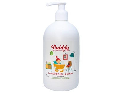 Organiczny płyn do kąpieli dla dzieci,  500 ml, 0m+  / Bubble&CO