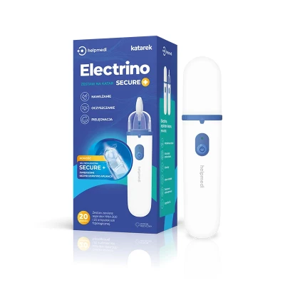 Ultra cichy aspirator elektryczny Electrino / Katarek Helpmedi