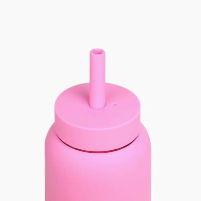 Silikonowa nasadka ze słomką do butelki Bink Mini - Bubblegum / BINK  