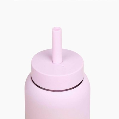 Silikonowa nasadka ze słomką do butelki Bink Mini - Lilac / BINK  