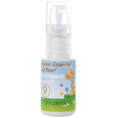 Organiczny olejek z Inca Inchi na przeziębienia i udrażniający drogi oddechowe dla dzieci, 20 ml / Azeta Bio