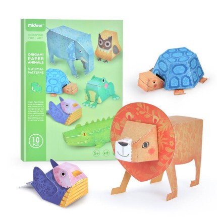 Origami - Papierowe zwierzęta / Mideer