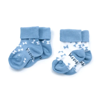 Skarpetki niemowlęce Stay-on-Socks, Party Blue / KipKep