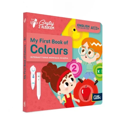 Książka My First Book of Colours 3+ / Czytaj z Albikiem