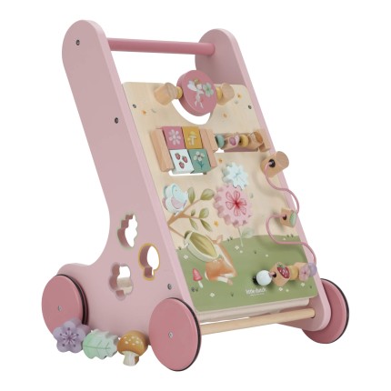 Drewniany chodzik edukacyjny Fairy Garden FSC / Little Dutch