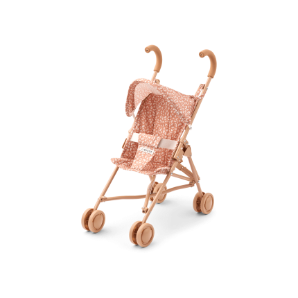 Składany wózek dla lalek Elsie - mini leo, tuscany rose / Liewood