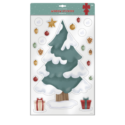Zestaw naklejek Choinka X-MAS / Little Dutch