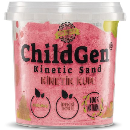 Piasek kinetyczny, 100% naturalny RÓŻOWY, 500g / ChildGen