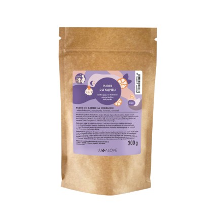 Puder do kąpieli na dobranoc, 200g / Lullalove