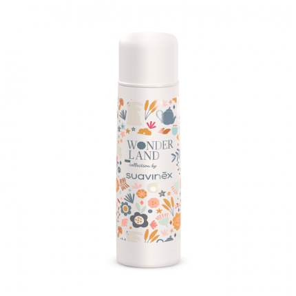 Termos na napoje 500 ml Wonderland - beżowy liberty / Suavinex
