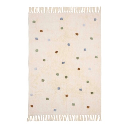 Dywan Dots Blue 120x70 cm / Little Dutch