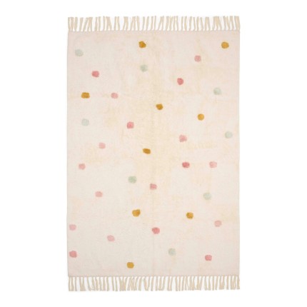 Dywan Dots Pink 120x70 cm / Little Dutch