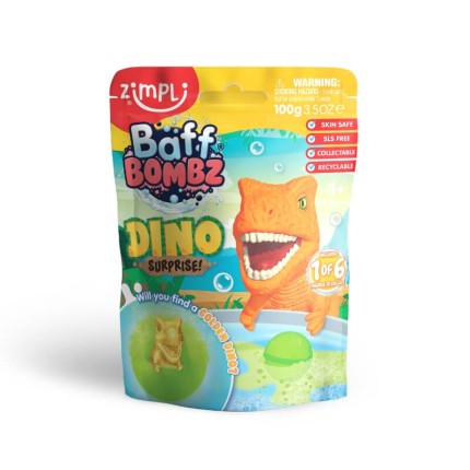 Kula do kąpieli dla dzieci Baff Bombz Dino Surprise, 3+ / Zimpli Kids