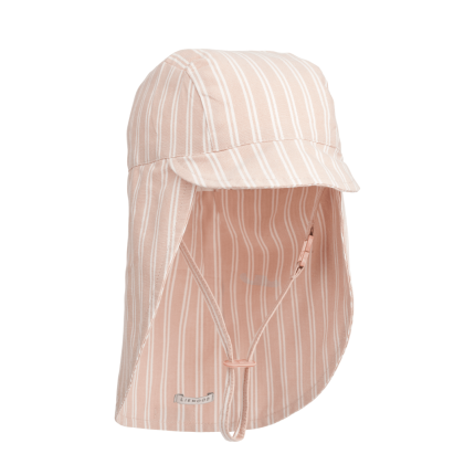 Długi kapelusz letni Cecilia - stripe sorbet rose, creme de la creme / Liewood