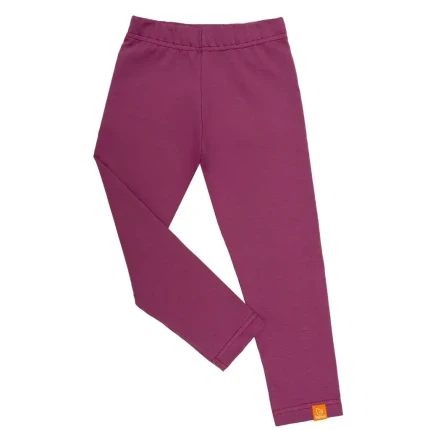 Gładkie legginsy RAINBOW - jagodowe / benni