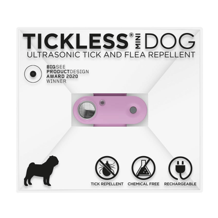Ultradźwiękowe urządzenie chroniące przed kleszczami TICKLESS® Pet Mini Organ Purple / Tickless