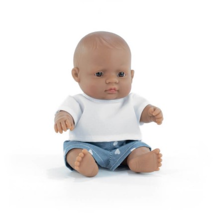Lalka chłopiec Latynos My Friends & Me, 21cm / Miniland Doll