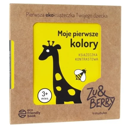 Moje pierwsze kolory. Książeczka kontrastowa / Wydawnictwo MUDUKO