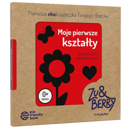 Moje pierwsze kształty. Książeczka kontrastowa / Wydawnictwo MUDUKO
