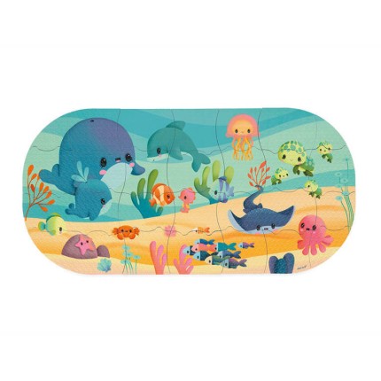 Puzzle do kąpieli Ocean 28 elementów 3+ / Janod