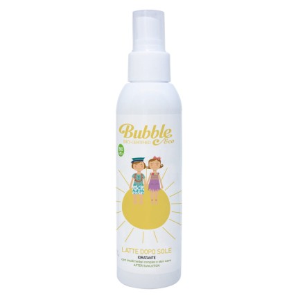 Organiczne kojące mleczko po opalaniu dla dzieci i niemowląt, 100 ml, 0m+ /BUBBLE&CO