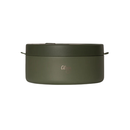 Termos Obiadowy 400ml - Olive Green / Citron