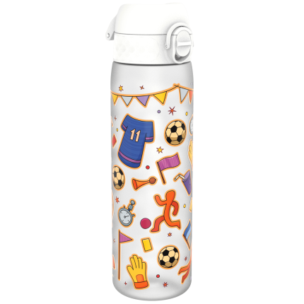 Wąska butelka na napoje - Football, 500ml / ION8®