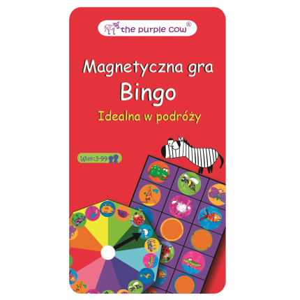 Gra magnetyczna - Bingo / The Purple Cow