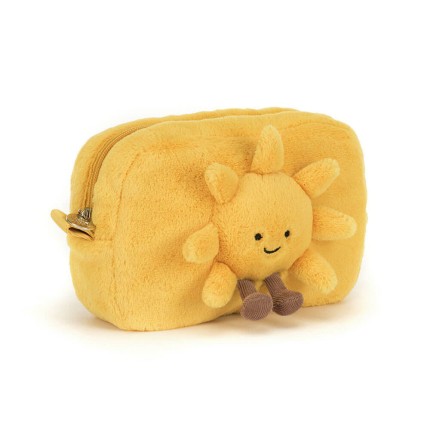 Piórnik, Kosmetyczka Uśmiechnięte Słoneczko 19 cm / Jellycat