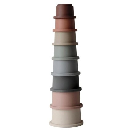 Stacking Tower - wieża z kubeczków CLASSIC / Mushie