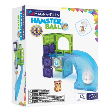 Klocki Magnetyczne Hamster Ball 13 el. / Magna-Tiles
