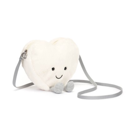 Torebka na Ramię Serce Kremowe 17 cm / Jellycat