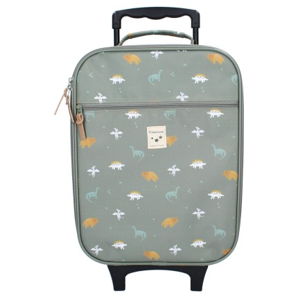 Walizka dla dzieci - Small dino green / KIDZROOM
