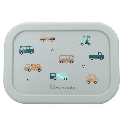 Lunchbox pojemnik silikonowy Sweet Cars / KIDZROOM