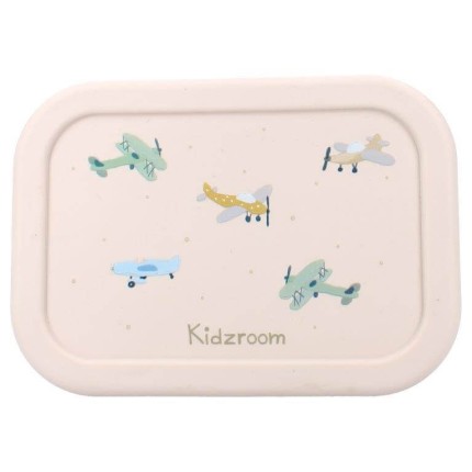 Lunchbox pojemnik silikonowy Small Aeroplane / KIDZROOM