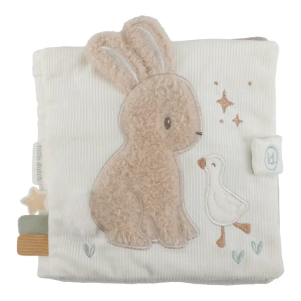 Duża książeczka sensoryczna Newborn Naturals / Little Dutch 