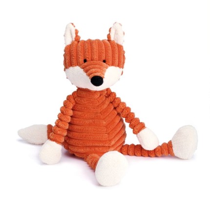 Lisek Roy Baby sztruksowy pluszak maskotka 34 cm / Jellycat SR4FX