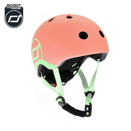 Kask XXS-S dla dzieci 1rż+ Peach / Scootandride