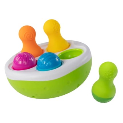 Sorter kolorowe Wańki Wstańki - SpinnyPins / Fat Brain Toys FA248-1