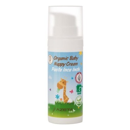 Organiczny krem do pupy przeciw odparzeniom z olejkiem Inca Inchi, 50 ml / Azeta Bio