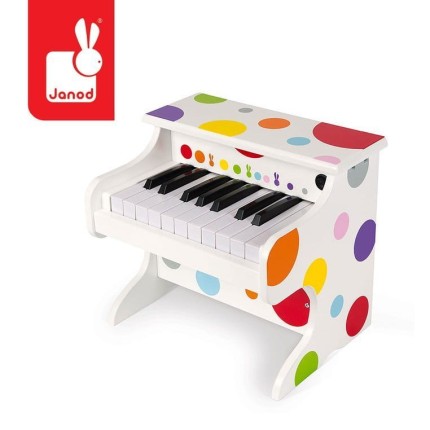 Elektroniczne pianino Confetti / Janod J07618
