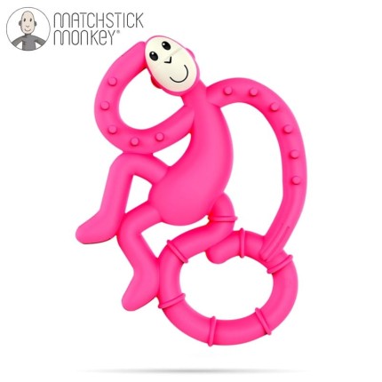 Gryzak masujący MINI RÓŻOWY / Matchstick Monkey