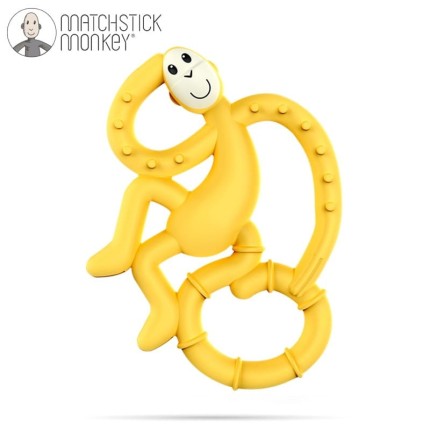 Gryzak masujący MINI ŻÓŁTY / Matchstick Monkey