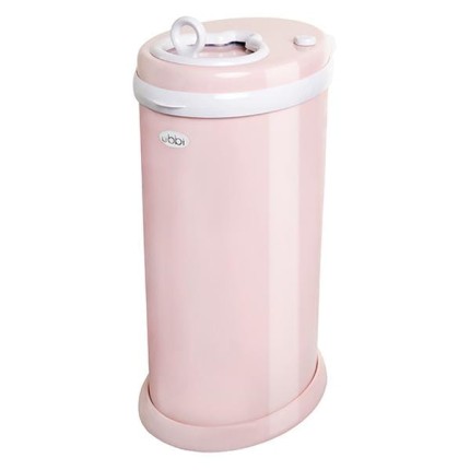 Stalowy kosz na pieluchy - blush pink / Ubbi