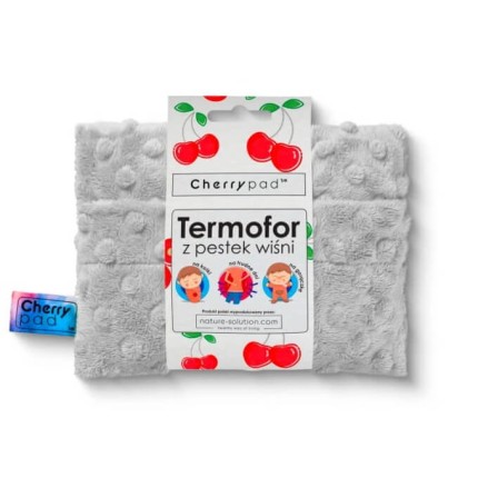 Termofor Cherrypad – Minky szary / Nature-solution