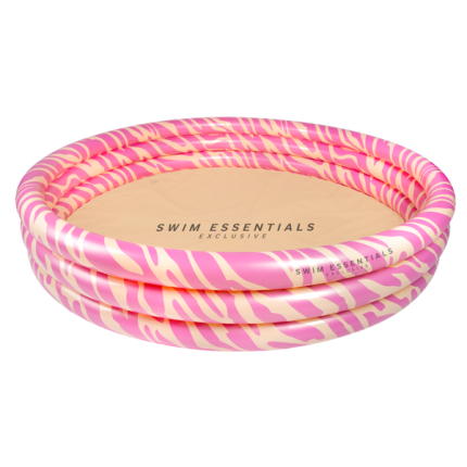 Basen kąpielowy pastelowa zebra 150cm / The Swim Essentials