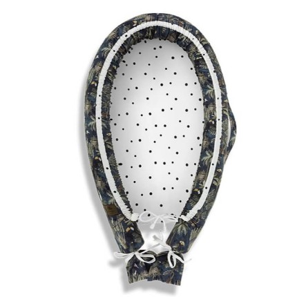 Gniazdko niemowlęce kokon Jungle Dark Blue / Sleepee